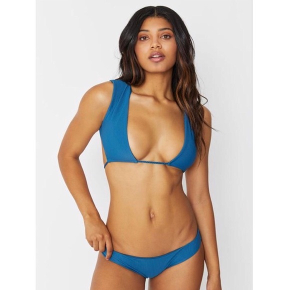 Frankie's Bikinis Other - [NWT] Frankie’s Bikinis Coco Bikini Bottom Azure S